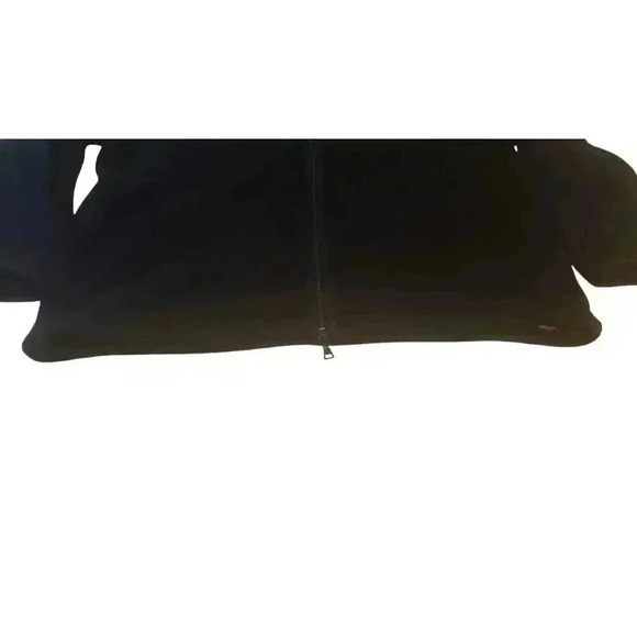 St. Johns Bay Fleece Jacket Mens Size L Full Zip Coat Black Outdoors Gorpcore - Picture 4 of 16